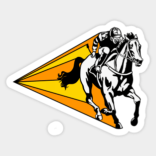 Derby Horse Sticker